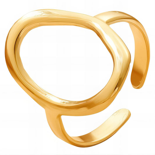 Letter "O" finger ring